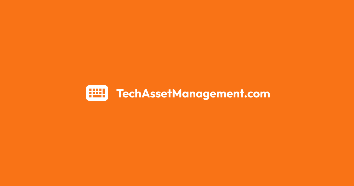 Tech Asset Management